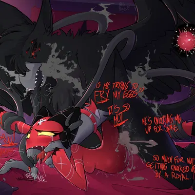 barbie wire, zerva von zadok (capesir) (hellaverse, helluva boss) created by potatonebula