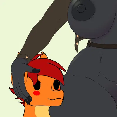 bathory black (therealnarrowjungle), crash ponycoot, fan character (blacked hand, hasbro) created by thehuskylord