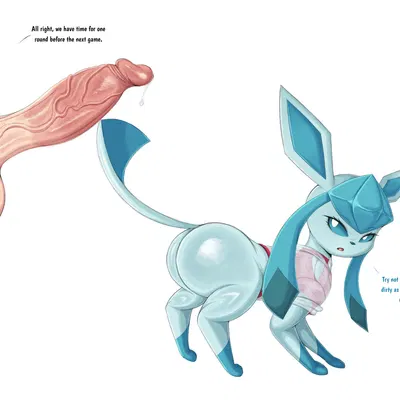 beach style glaceon (nintendo, pokemon) created by stglace22