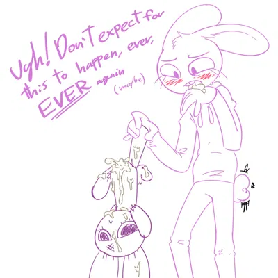 beanie (roommates), bonnie (fnaf) (five nights at freddy's, roommates:motha) created by soulcentinel