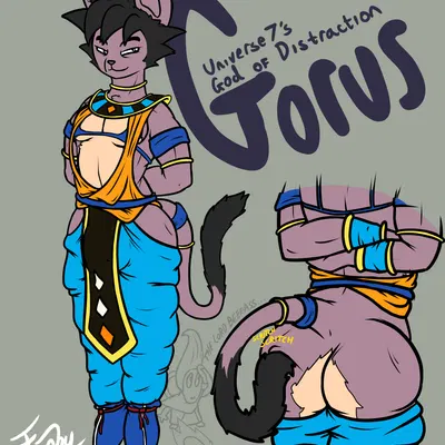 beerus, goku, vegeta (dragon ball, dragon ball fusions) created by frooby