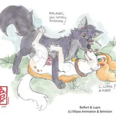 belfort (belfort and lupin), lupin (belfort and lupin) (belfort and lupin) created by fennec (artist)
