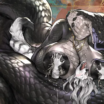 belladonna (zwerewolf), zal (zwerewolf) created by ama dench art