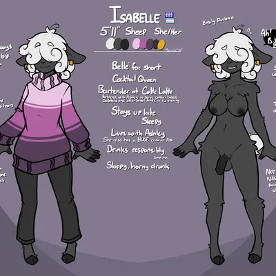 belle (mewgle) created by mewgle