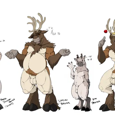 bibi baxter (pandottermon), brodi dickson (pandottermon), conrad baxter (pandottermon) created by pandottermon