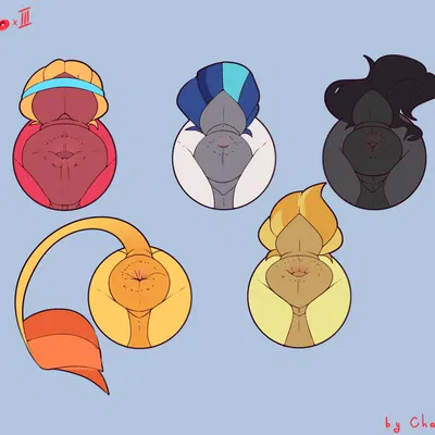 big macintosh (mlp), braeburn (mlp), king sombra (mlp) (friendship is magic, hasbro) created by chapaevv