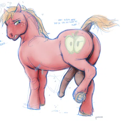 big macintosh (mlp) (friendship is magic, hasbro) created by ponie666