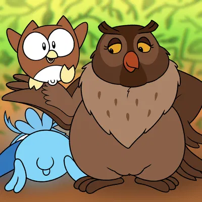 big mama (tfath), professor owl (disney, the fox and the hound) created by nishi oxnard