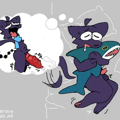 blahaj, joe (thatguynamedjoe) (ikea) created by thatguynamedjoe