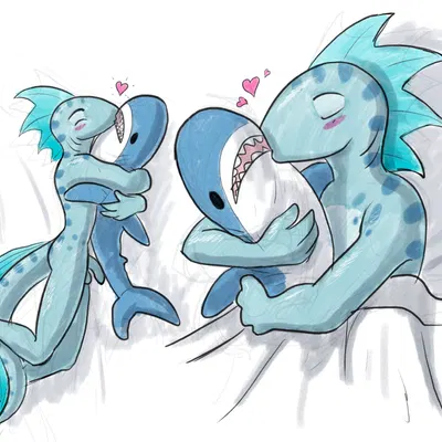 blahaj, samareck (character) (ikea) created by samareck