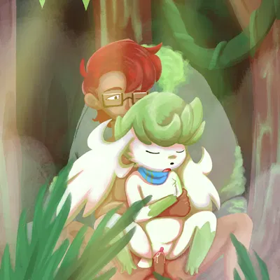 blake rothenberg, cecil (screamoshaymin) (nintendo, pokemon) created by screamoshaymin