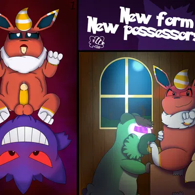 bleek, devudo (bidoof), fan character (nintendo, pokemon) created by bleekje (artist)