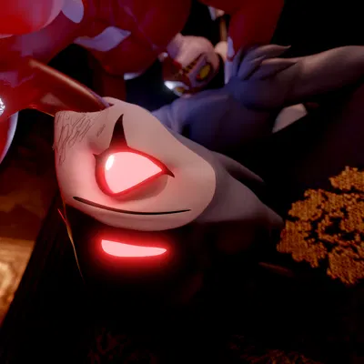 blitzo (helluva boss), stolas (helluva boss) (hellaverse, helluva boss) created by strikefrommidnight