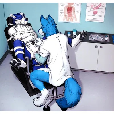 bloudin (whatisdamatter), bluefox (theonlybluefox) created by redderblood