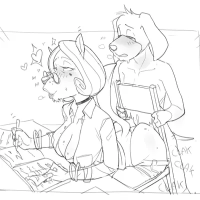 bobby beagle, counting cougar, fan character (nickelodeon, t.u.f.f. puppy) created by dbaru