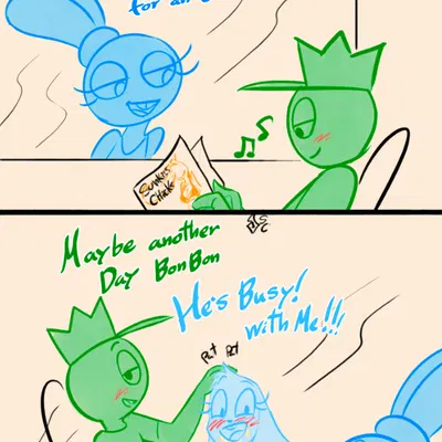 bonbon (roommates), bonnibel (roommates), mike schmidt (five nights at freddy's, five nights at freddy's 2) created by soulcentinel