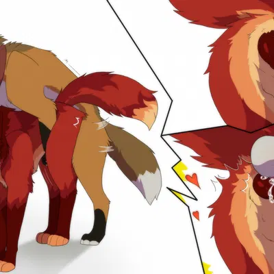 bonfire (f3ral), red fox (f3ral) created by gushoafterdark, psychobatsu