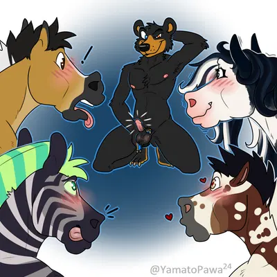 bowie (yasuno), brad (yamatopawa), yamato burr created by yamatopawa