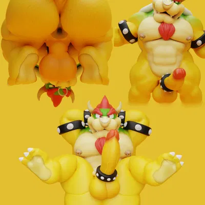 bowser (mario bros, nintendo) created by camseven