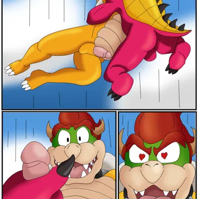 bowser, midbus (mario and luigi (series), mario bros) created by ciel-wolf