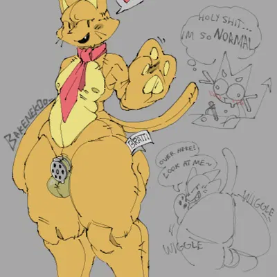 bratti (gremlingrounded), imp cat (bakenek0o) (lovedoll toy factory) created by bakenek0o