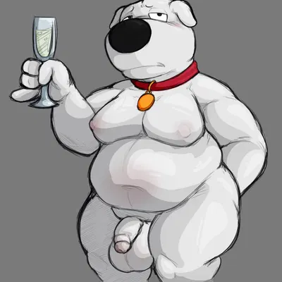 brian griffin (family guy) created by locitony