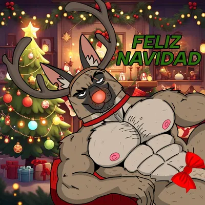 brutus (pixie and brutus) (christmas, pixie and brutus) created by ivan the artist