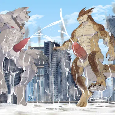 brutus (pyronite), kaemn (mythology) created by kaolongbaoo