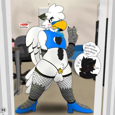 budgie (dankbudgie), fan character (mythology) created by dankbudgie