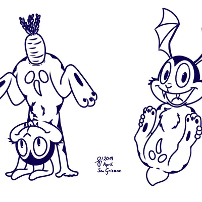 bunnicula (bunnicula (series)) created by sen grisane (artist)