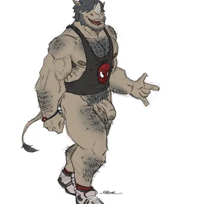 butch (madboart) (marvel, spider-man (series)) created by madboart