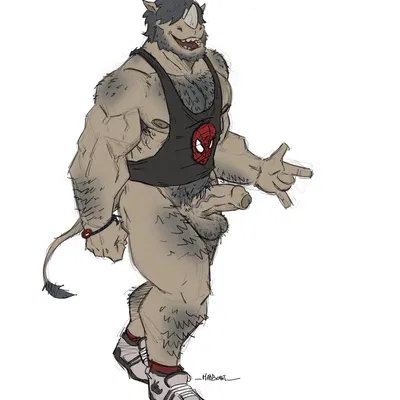 butch (madboart) (marvel, spider-man (series)) created by madboart