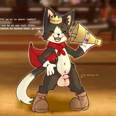 cait sith (ff7) (celtic mythology, european mythology) created by lost hope
