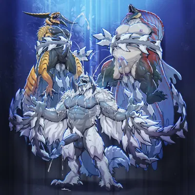 capcom, monster hunter created by jacketbear