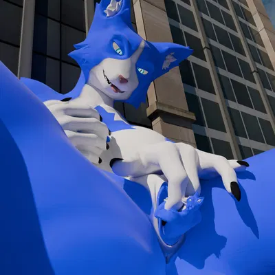 cat (petruz), mia (nuclear), micah (nuclear) created by crumbledskull