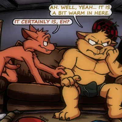 chance furlong, jake clawson (hanna-barbera, swat kats) created by kazoko (artist)