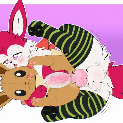 cherrysylveon (recon) (nintendo, pokemon) created by cloudeon