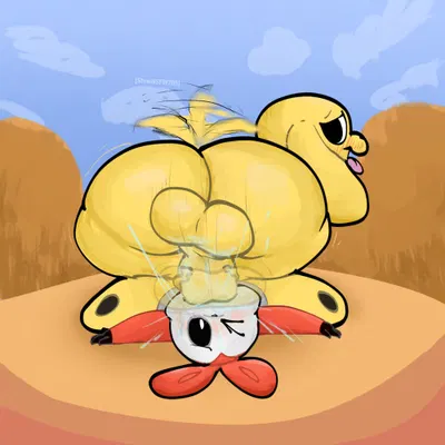 chikn nuggit (chikn nuggit), hawt saus (chikn nuggit) (chikn nuggit) created by stewnsfw