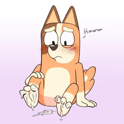 chilli heeler (bluey (series)) created by mannysdirt