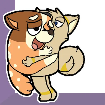 chilli heeler (bluey (series)) created by shenhibiki