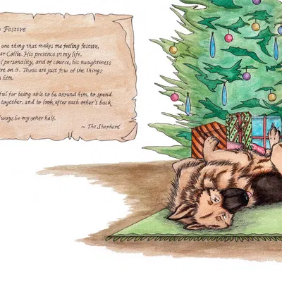 christmas created by kola (artist)