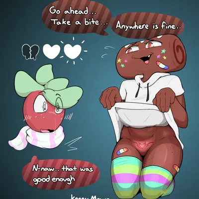 cosmo (dandy's world), sprout (dandy's world) (blushcrunch studio, dandy's world) created by mouse kenny