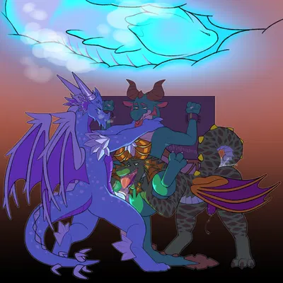 cosmos (spyro), cyril (spyro), elder astor (activision, mythology) created by fetishame