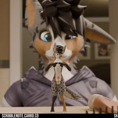 created by scribble note