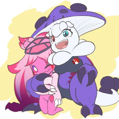 creminy (matthoniuss), crescent (darlondemonic), fan character (nintendo, pokemon) created by darlondemonic