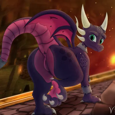 cynder (activision, european mythology) created by vancefluff