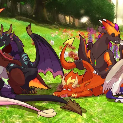 cynder, ember (spyro), fan character (activision, mythology) created by chedx