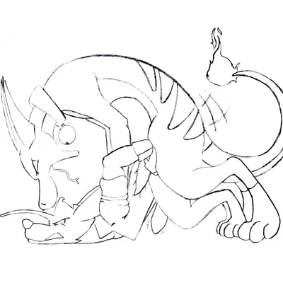 cyote, sillydraco (sillydraco) (mythology) created by chaoshetra