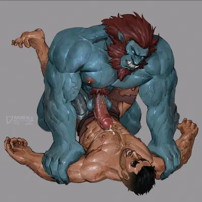 darius (lol), trundle (lol) (league of legends, riot games) created by draygoezz