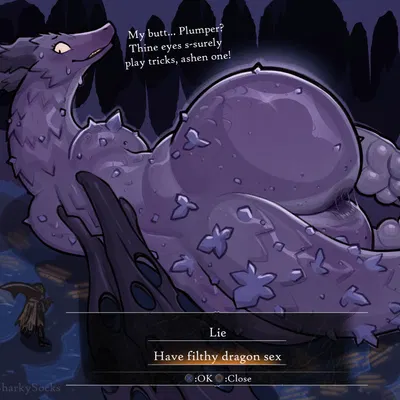 darkeater midir (dark souls, fromsoftware) created by sharkysocks